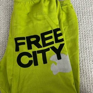 Green Free City Sweats